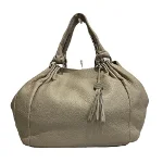 Beige Leather Furla Tote