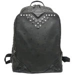 Black Canvas MCM Backpack