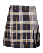 Grey Wool Burberry Skirt