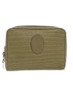 Beige Canvas Salvatore Ferragamo Pouch