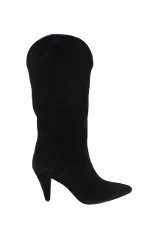 Black Leather Anine Bing Boots