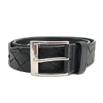 Black Leather Bottega Veneta Belt