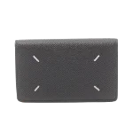 Black Leather Maison Margiela Wallet