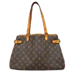 Brown Fabric Louis Vuitton Batignolles