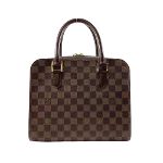 Brown Canvas Louis Vuitton Triana