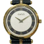 White Leather Gucci Watch