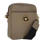 Beige Leather Versace Crossbody Bag