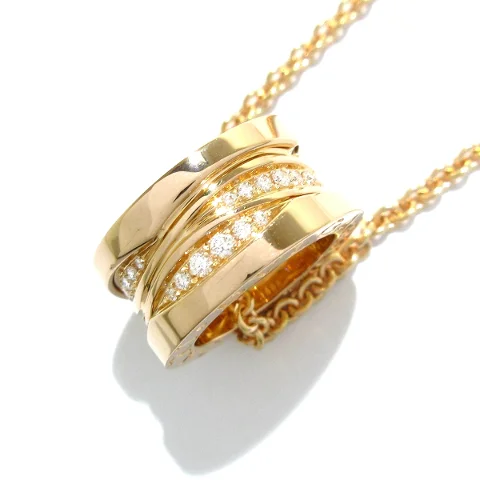 Gold Rose Gold Bvlgari Necklace