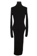 Black Wool All Saints Dress