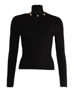 Black Fabric Alexander McQueen Sweater