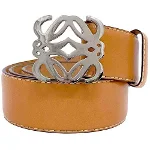 Orange Leather Loewe Belt