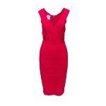 Red Fabric Hervé Léger Dress