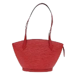 Red Leather Louis Vuitton Saint Jacques