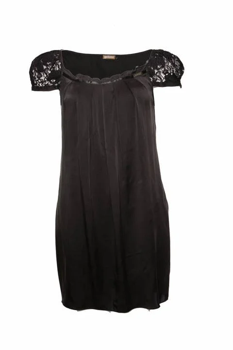 Black Silk Galliano Dress