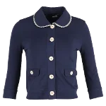 Blue Cotton Moschino Jacket