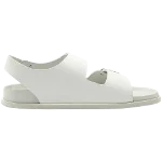 White Leather Birkenstock Sandals