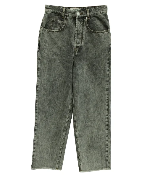 Grey Cotton Isabel Marant Jeans