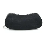 Black Fabric Dior Cosmetic Pouch