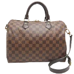 Brown Plastic Louis Vuitton Speedy