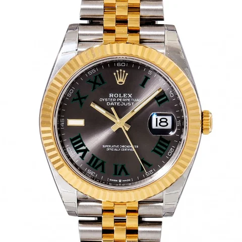 Black Stainless Steel Rolex Watch