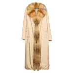 Beige Nylon Ermanno Scervino Coat