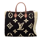 Black Wool Louis Vuitton Onthego