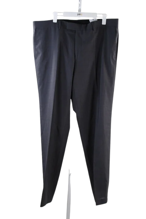 Grey Wool Hugo Boss Pants