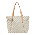 White Fabric Louis Vuitton Totally