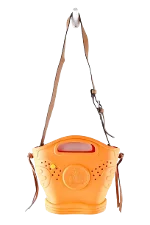 Orange Fabric Lanvin Shoulder Bag