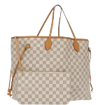 White Canvas Louis Vuitton Neverfull