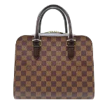 Brown Canvas Louis Vuitton Triana