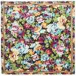 Multicolor Silk Kenzo Scarf