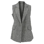 Grey Wool Theory Vest