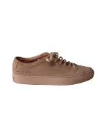 Pink Suede Common Projects Sneakers