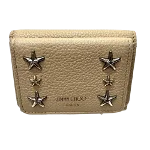 Beige Leather Jimmy Choo Wallet