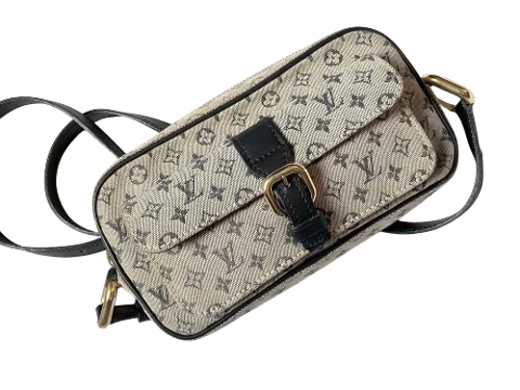 Navy Canvas Louis Vuitton Crossbody Bag
