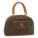 Brown Canvas Celine Handbag