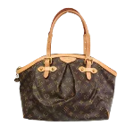 Brown Canvas Louis Vuitton Tivoli