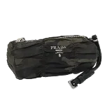 Black Nylon Prada Pouch