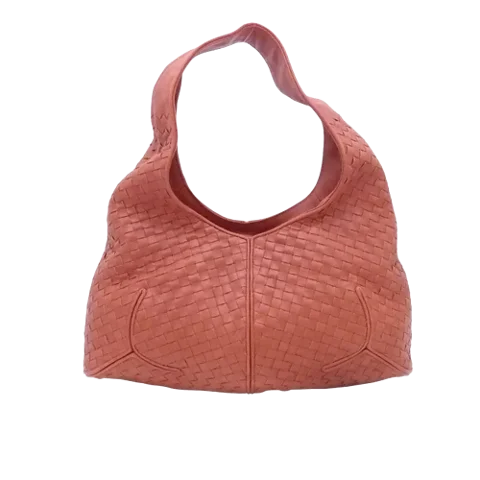 Orange Leather Bottega Veneta Shoulder Bag
