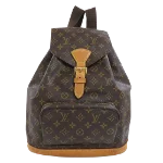 Brown Canvas Louis Vuitton Montsouris