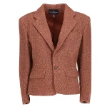 Brown Wool Ralph Lauren Jacket