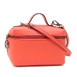 Red Fabric Longchamp Handbag