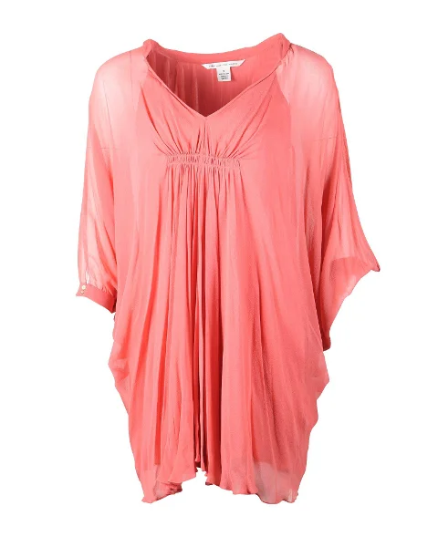 Pink Silk Diane Von Furstenberg Dress