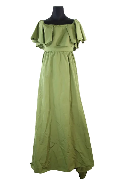 Green Cotton Valentino Dress