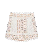 White Cotton Zimmerman Skirt