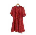 Red Polyester Tommy Jeans Dress
