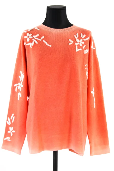 Orange Linen Ermanno Scervino Sweater