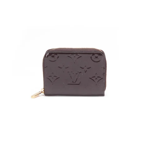 Purple Leather Louis Vuitton Wallet