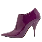 Purple Fabric Dior Boots